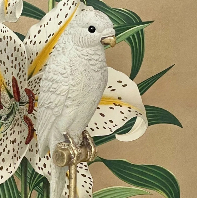 X-Small Parrot - White/Silver