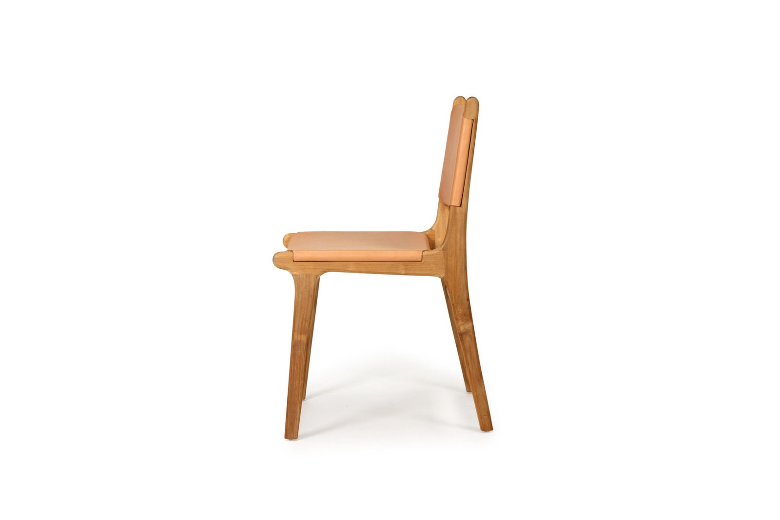 Sorrento leather dining chair image 5