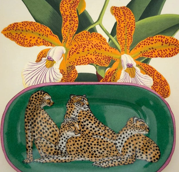 Archipelago Savon Dish - Leopardo Green