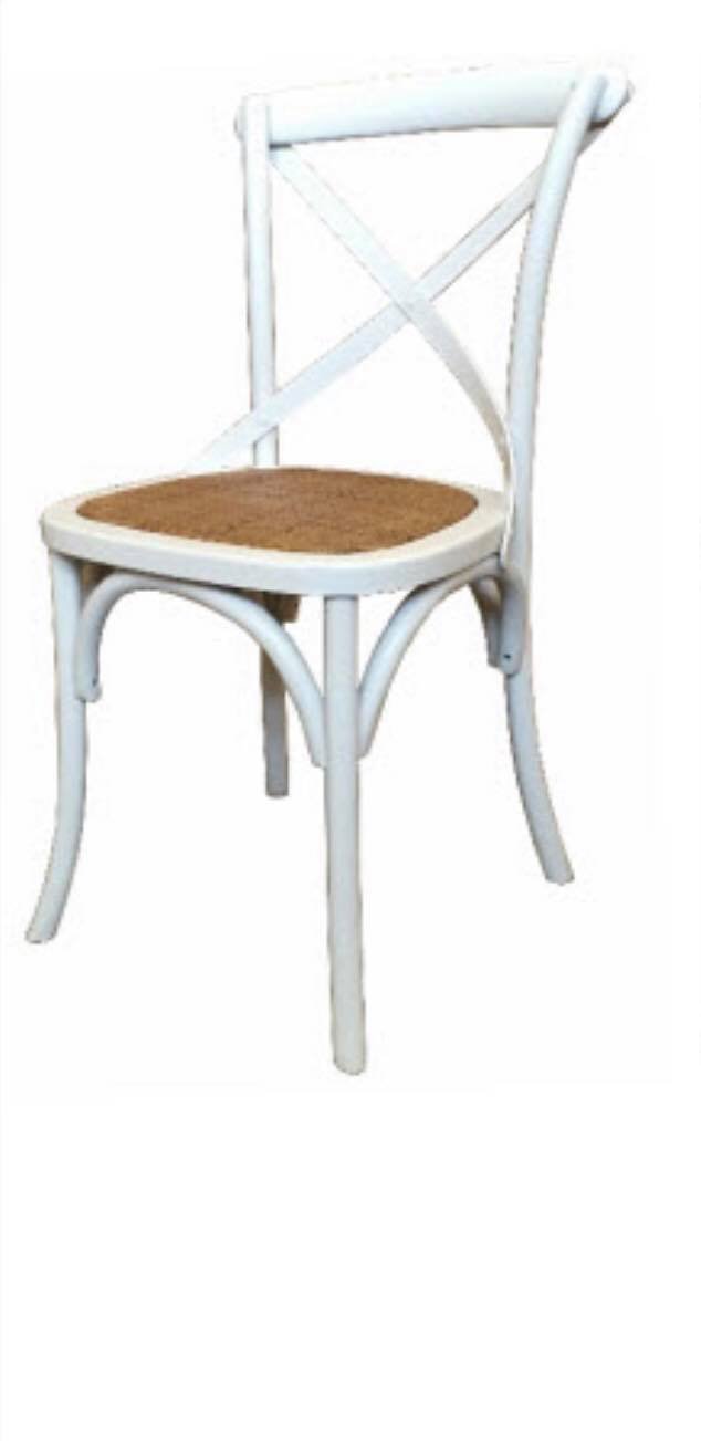 Cross-back Dining Chair image 0