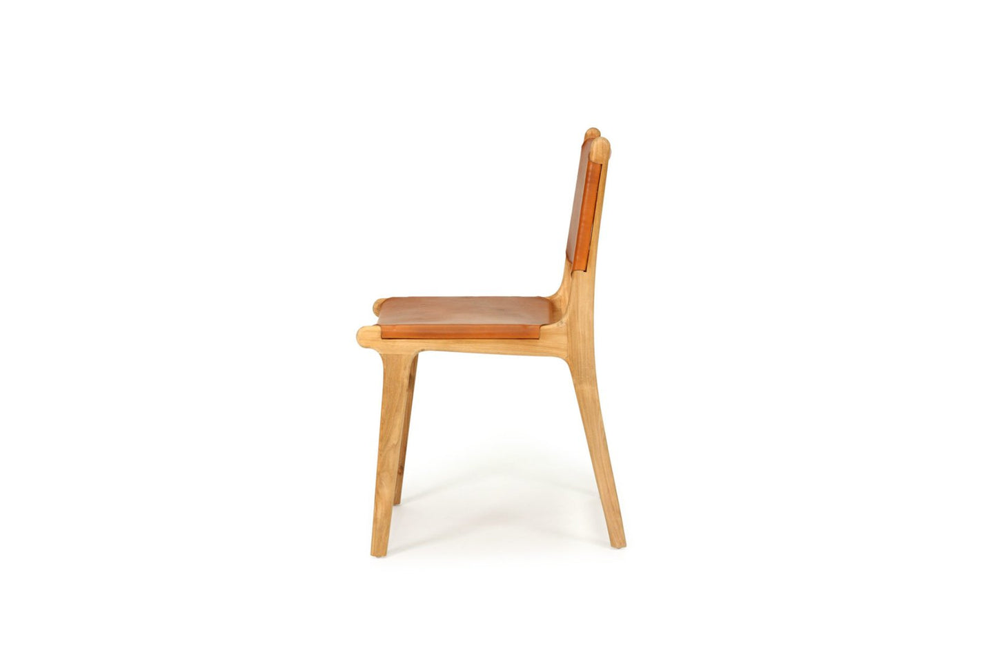 Sorrento leather dining chair image 10