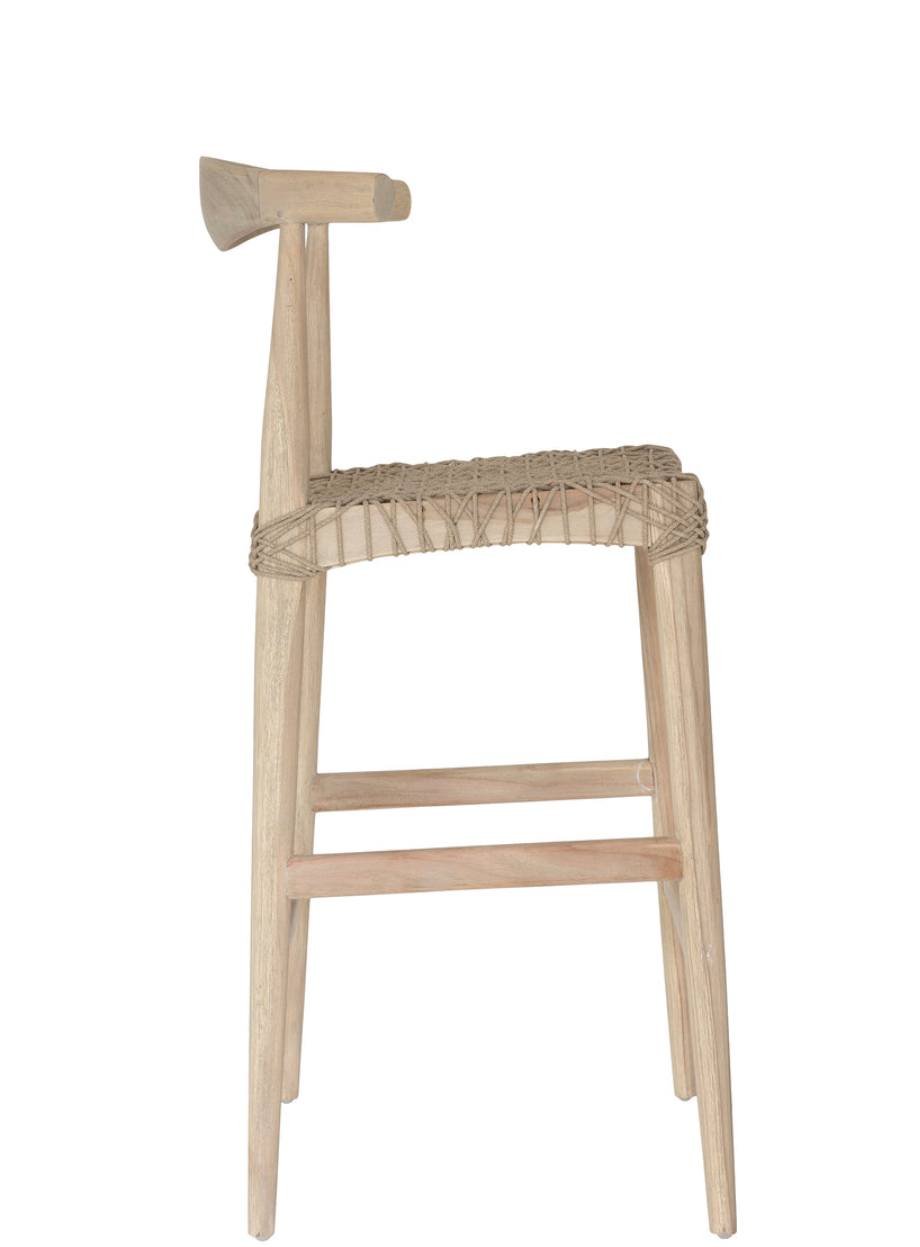 Sweni Horn Barchair | Natural | Rope image 1