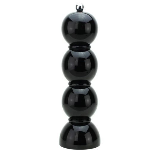 Black Bobbin Salt or Pepper Mill image 0