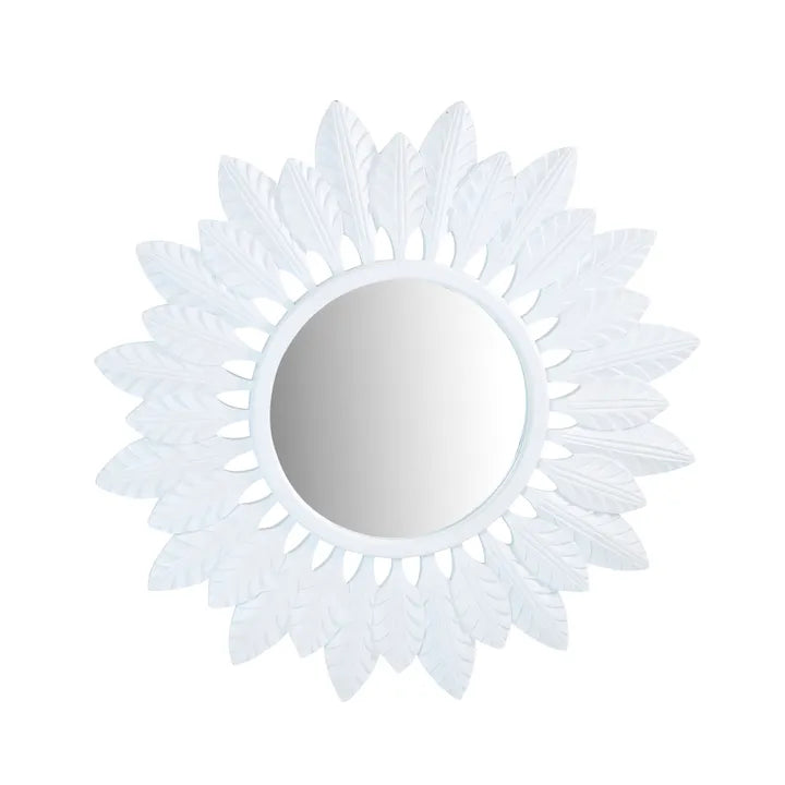 Catalina Sun Mirror - White