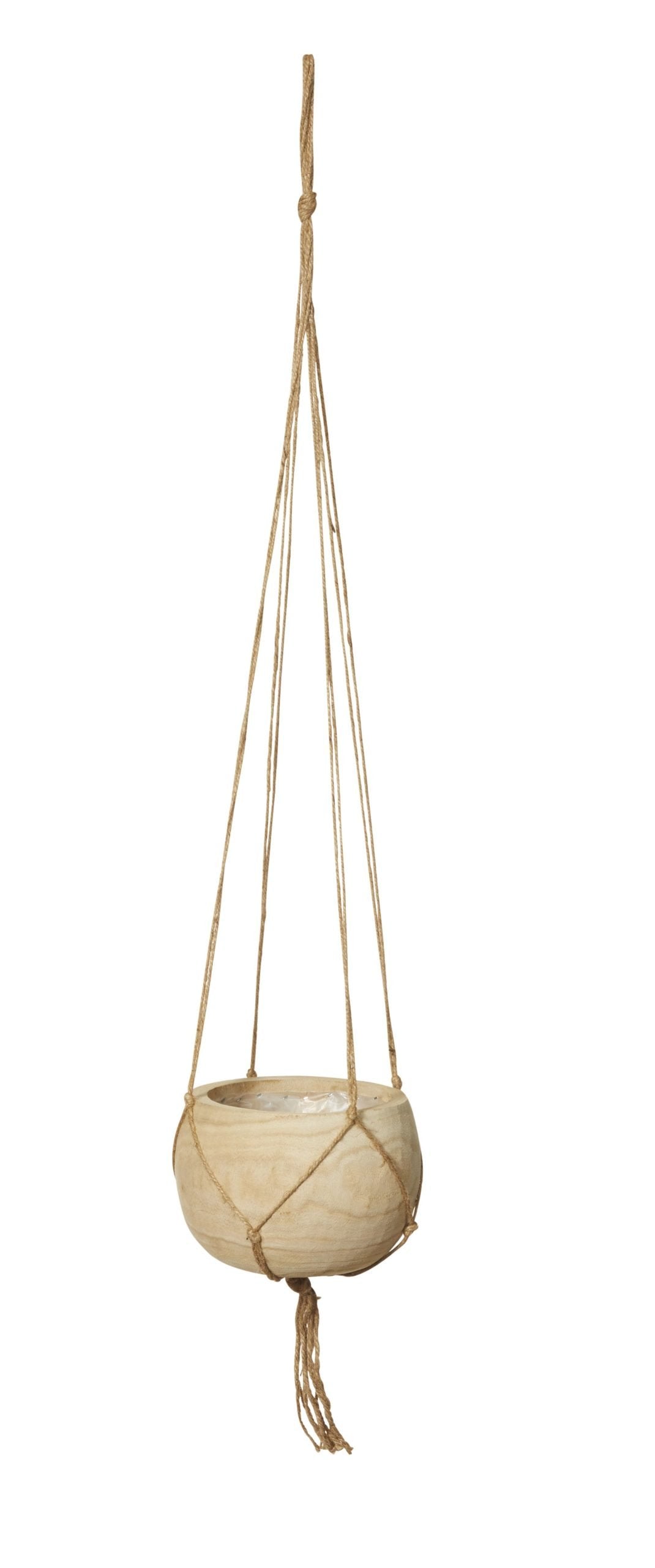 Macrame Hanging Bowl - "21cm" image