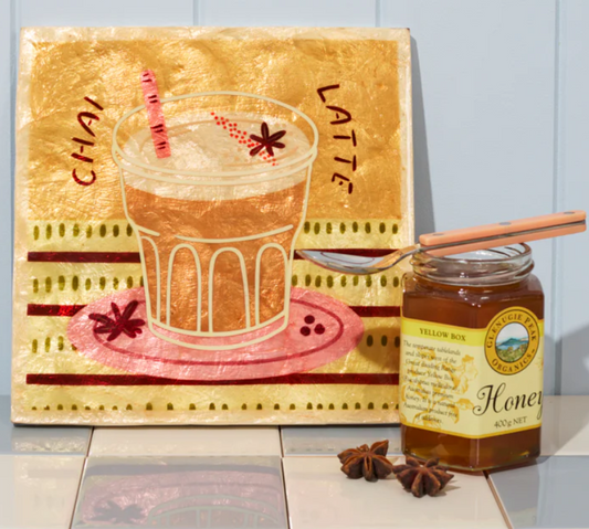 Barista wall art - Chai Latte