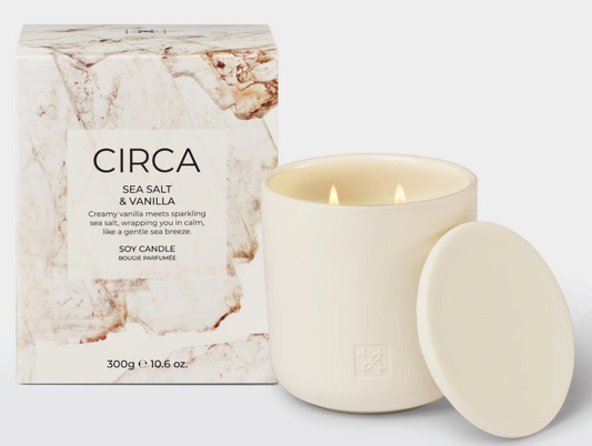 CIRCA - Seasalt & Vanilla candle