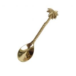 Brass Palm Tree Spoon - Teaspoon image