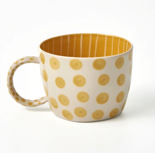 Chino Mug Mustard Dot image 0