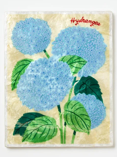 Market Wall Art Hydrangea