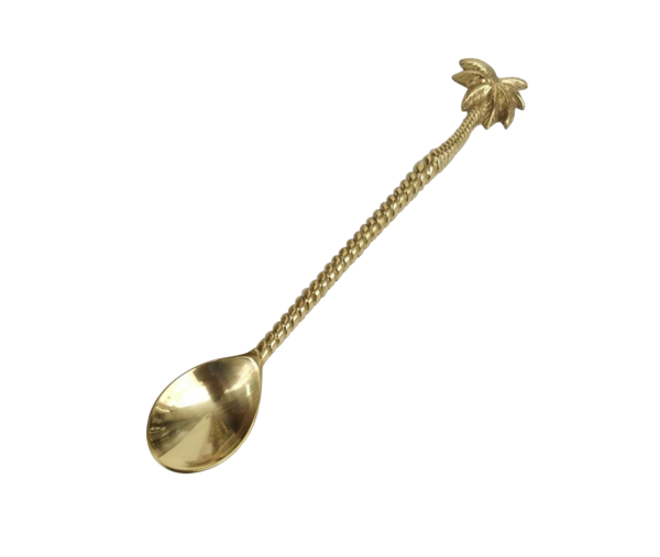 Brass Palm Tree Spoon image 2