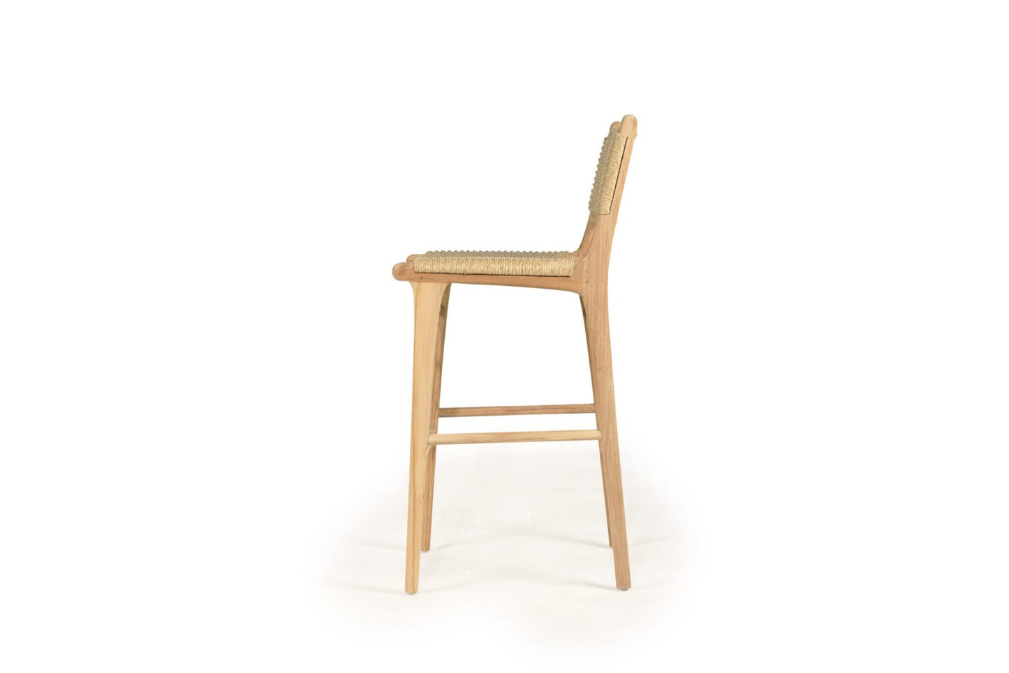 Torquay bar stool with back image 1