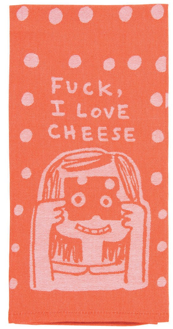 Dish Towel - F*ck I Love Cheese image 0