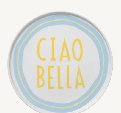 Italian Plate - Ciao Bella image 0