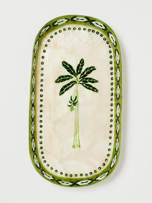 Plam tray green