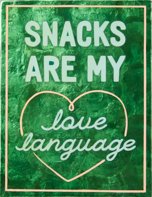 Snacks Plaque