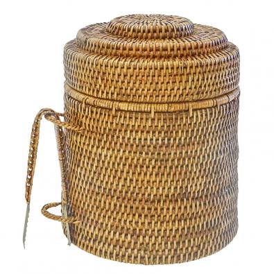 Kopu ice bucket natural rattan weave