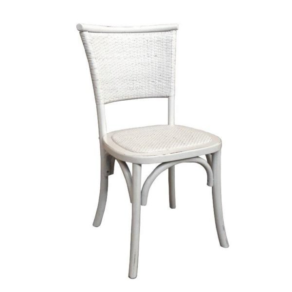paris dining chair white