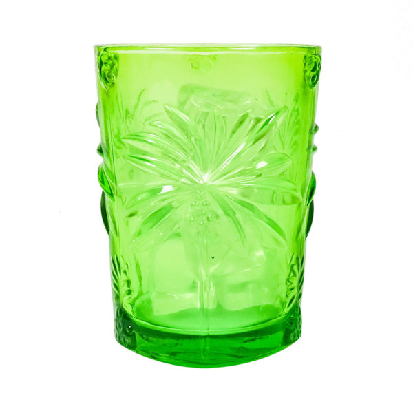 Oahu glass tumbler green