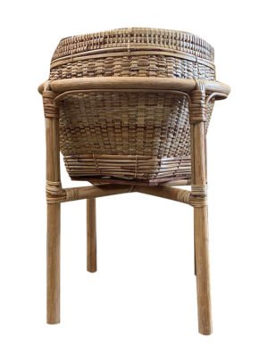 Bago rattan planter basket and stand 3 sizes