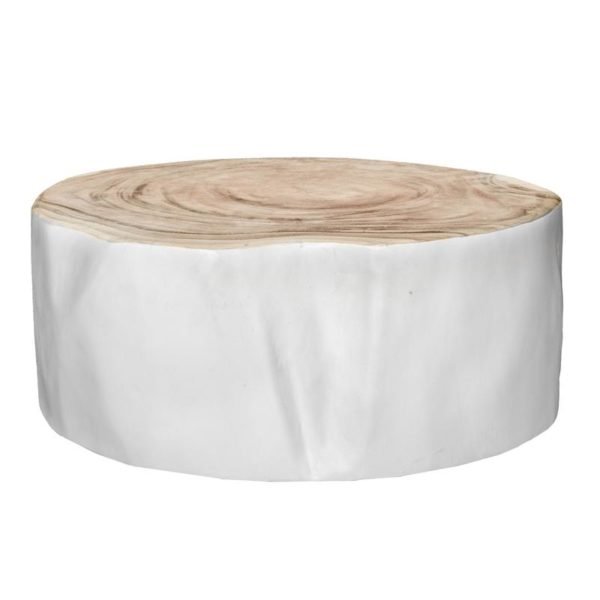 trunk coffee table white product image