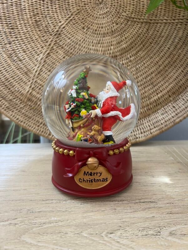 Merry Christmas Snow Globe