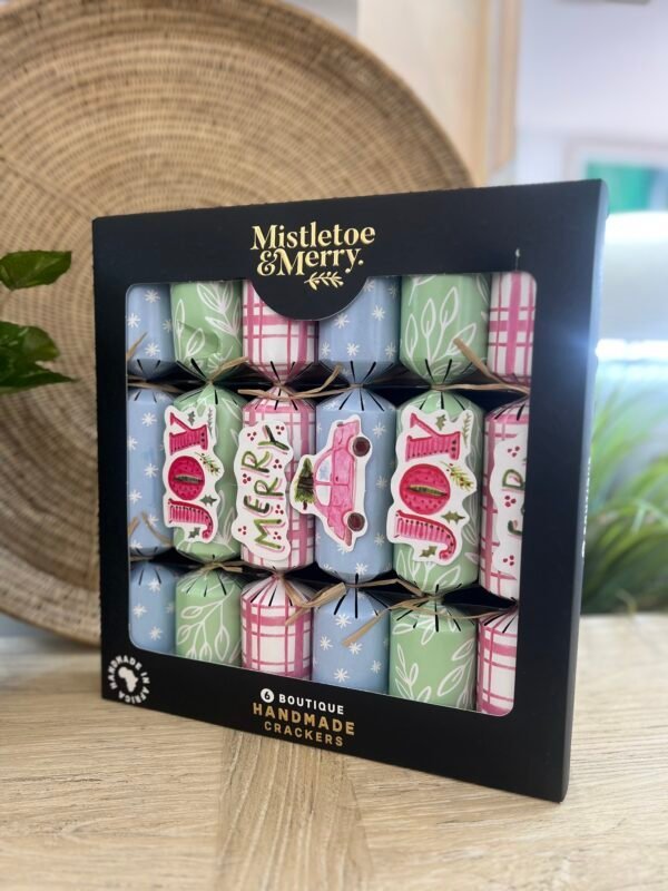 Mistletoe & merry - 6 x pastel deluxe bon bons