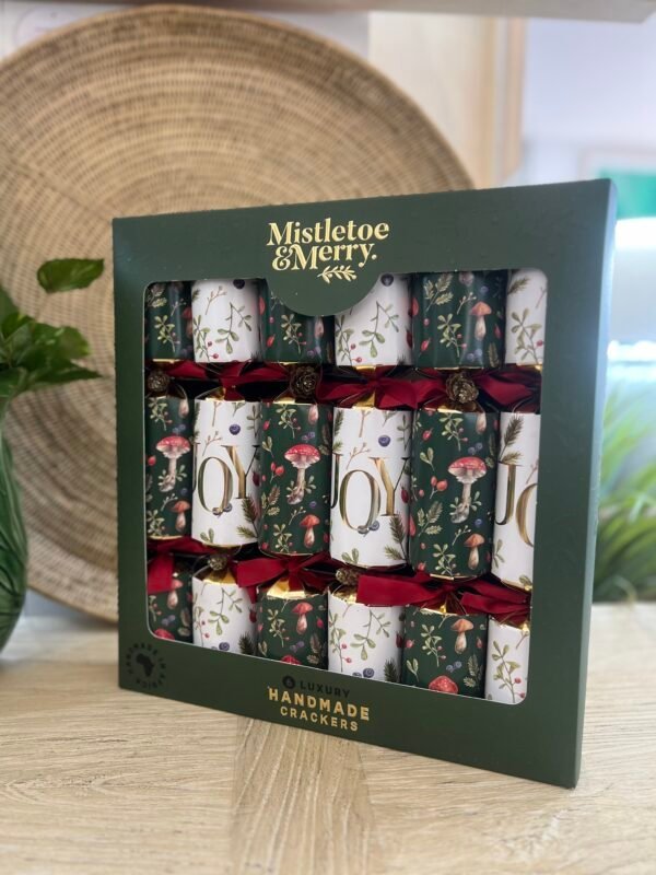 Mistletoe & merry - 6 x deluxe mushroom bon bons